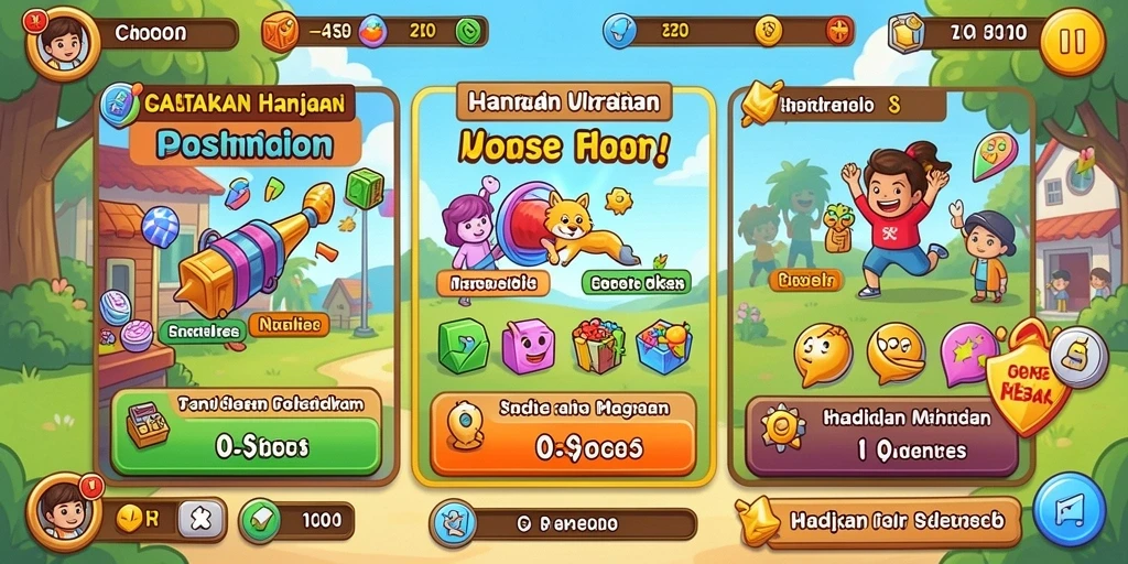 Keseruan bermain dengan teman-teman secara online.