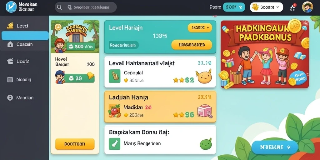 Tangkapan layar menampilkan salah satu level menantang dalam ZK9VIP.